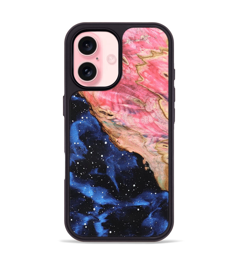 iPhone 16 Wood Phone Case - Alpha (Cosmos, 823295)