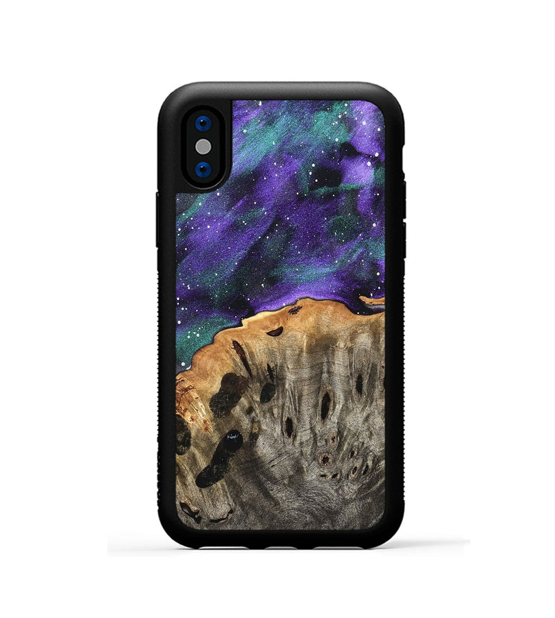 iPhone Xs Wood Phone Case - Shirlee (Cosmos, 823309)