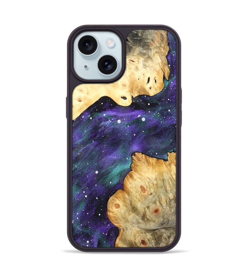 iPhone 15 Wood Phone Case - Jammie (Cosmos, 823310)