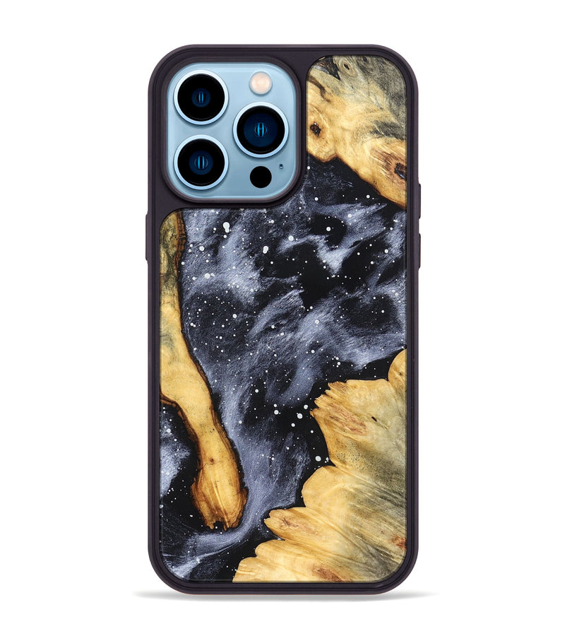 iPhone 14 Pro Max Wood Phone Case - Castiel (Cosmos, 823311)