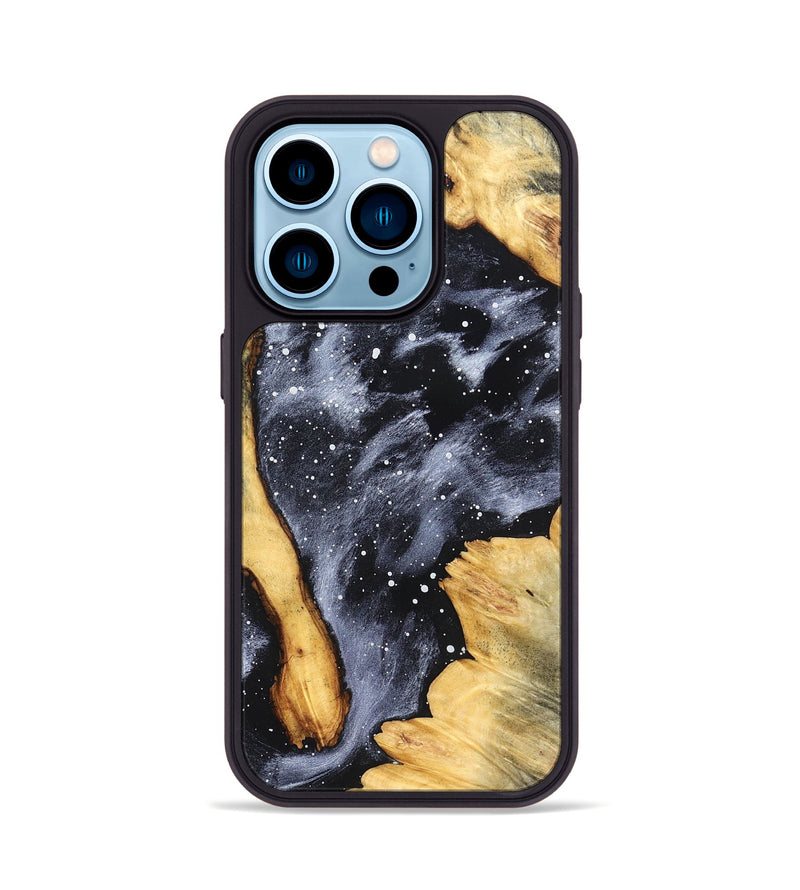 iPhone 14 Pro Wood Phone Case - Castiel (Cosmos, 823311)