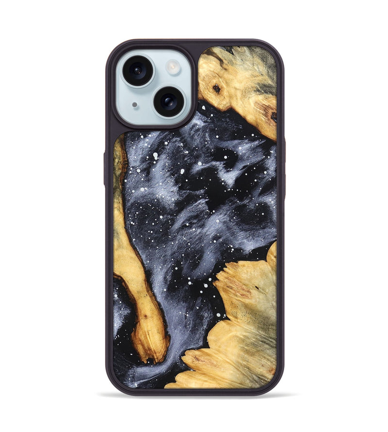 iPhone 15 Wood Phone Case - Castiel (Cosmos, 823311)