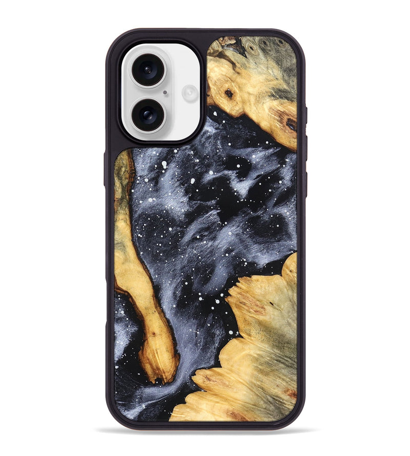 iPhone 16 Plus Wood Phone Case - Castiel (Cosmos, 823311)