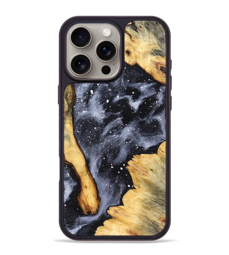 iPhone 16 Pro Max Wood Phone Case - Castiel (Cosmos, 823311)