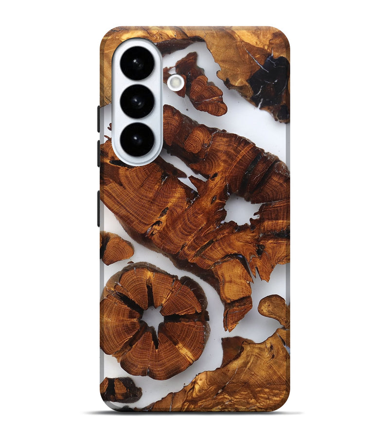 Galaxy S26 Plus Wood Live Edge Phone Case - Erica (Clear, 823319)