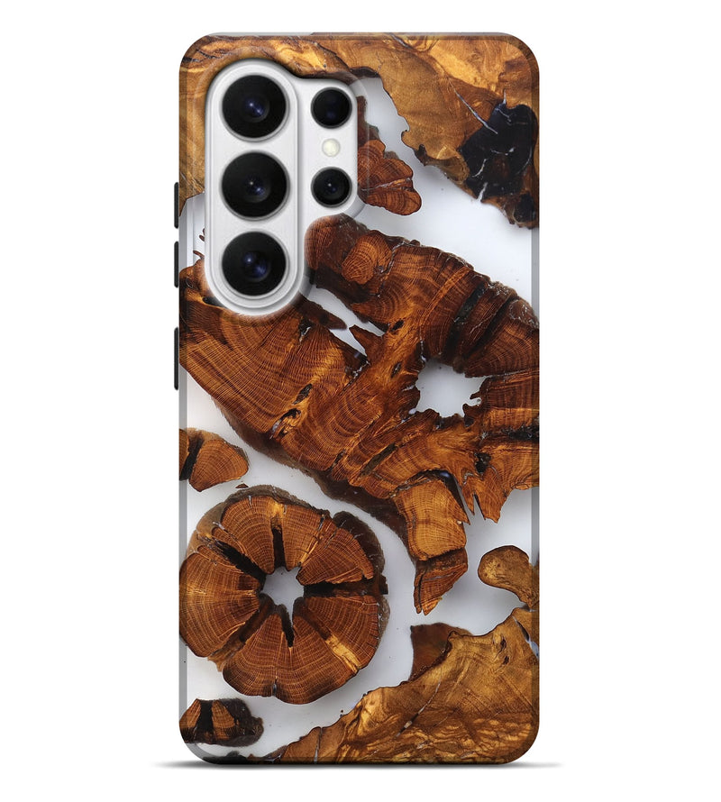 Galaxy S26 Ultra Wood Live Edge Phone Case - Erica (Clear, 823319)