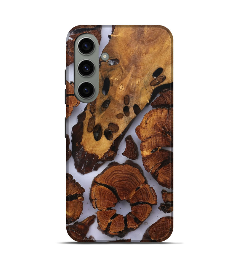 Galaxy S24 Wood Live Edge Phone Case - Liberty (Clear, 823321)
