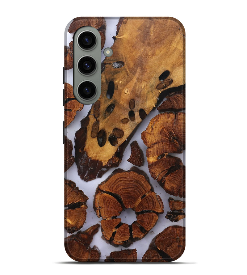 Galaxy S24 Plus Wood Live Edge Phone Case - Liberty (Clear, 823321)