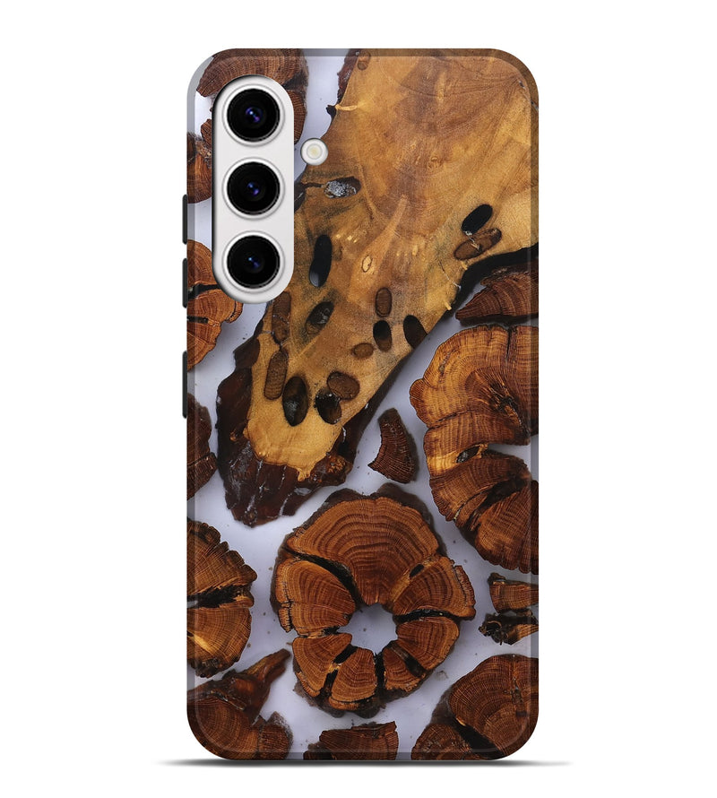Galaxy S25 Plus Wood Live Edge Phone Case - Liberty (Clear, 823321)