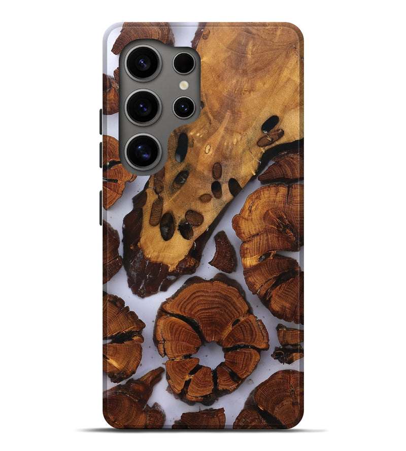 Galaxy S25 Ultra Wood Live Edge Phone Case - Liberty (Clear, 823321)