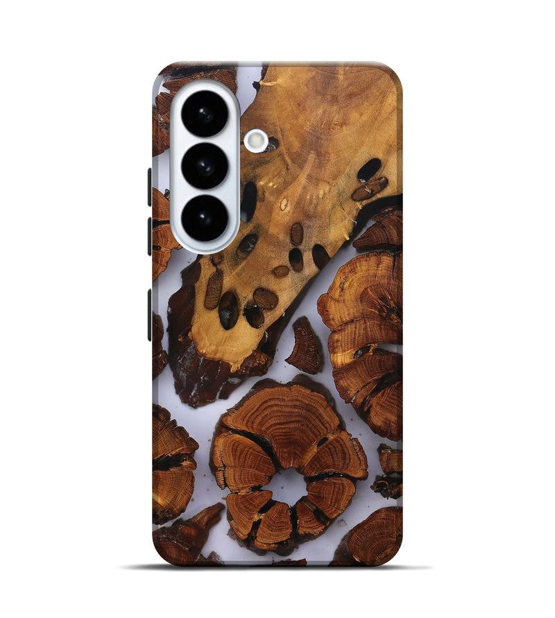Galaxy S26 Wood Live Edge Phone Case - Liberty (Clear, 823321)