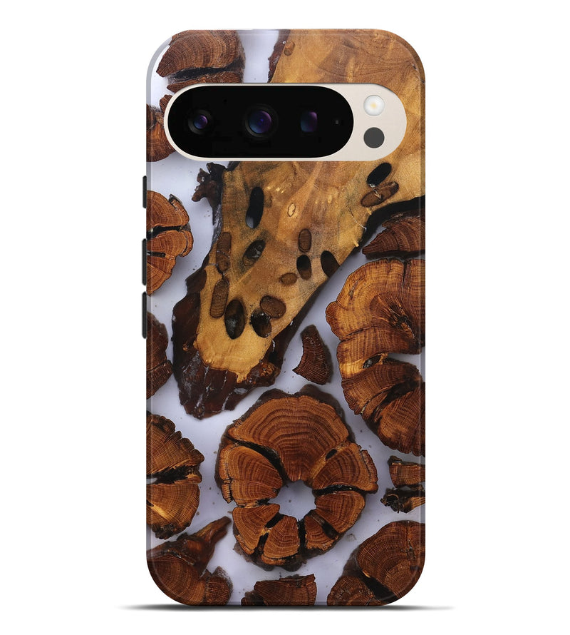 Pixel 10 Pro XL Wood Live Edge Phone Case - Liberty (Clear, 823321)