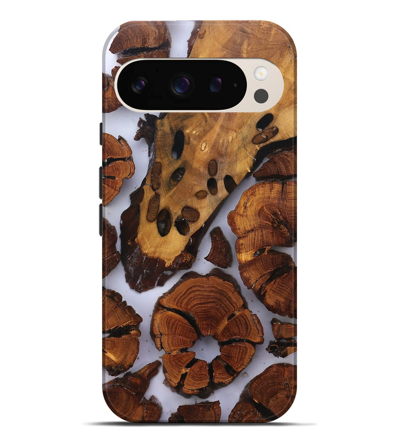 Pixel 9 Pro XL Wood Live Edge Phone Case - Liberty (Clear, 823321)