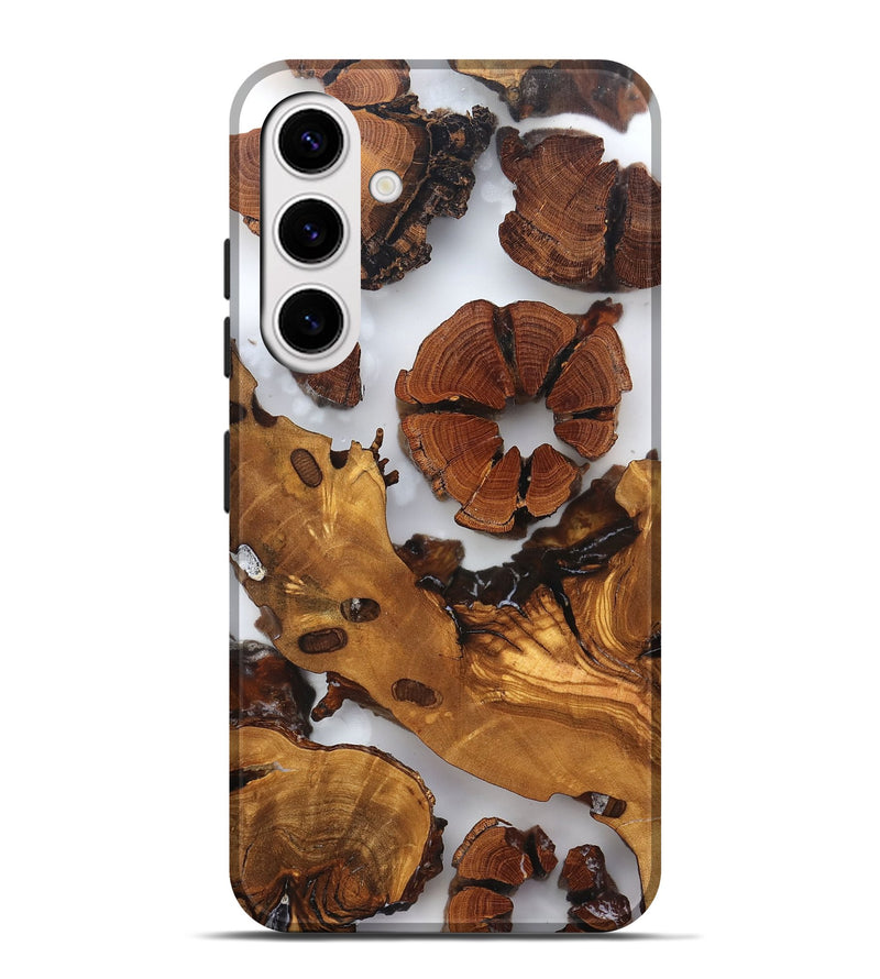 Galaxy S25 Plus Wood Live Edge Phone Case - Cillian (Clear, 823323)