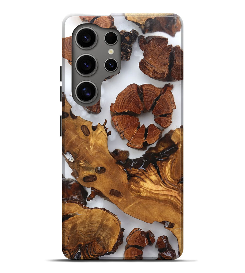 Galaxy S25 Ultra Wood Live Edge Phone Case - Cillian (Clear, 823323)