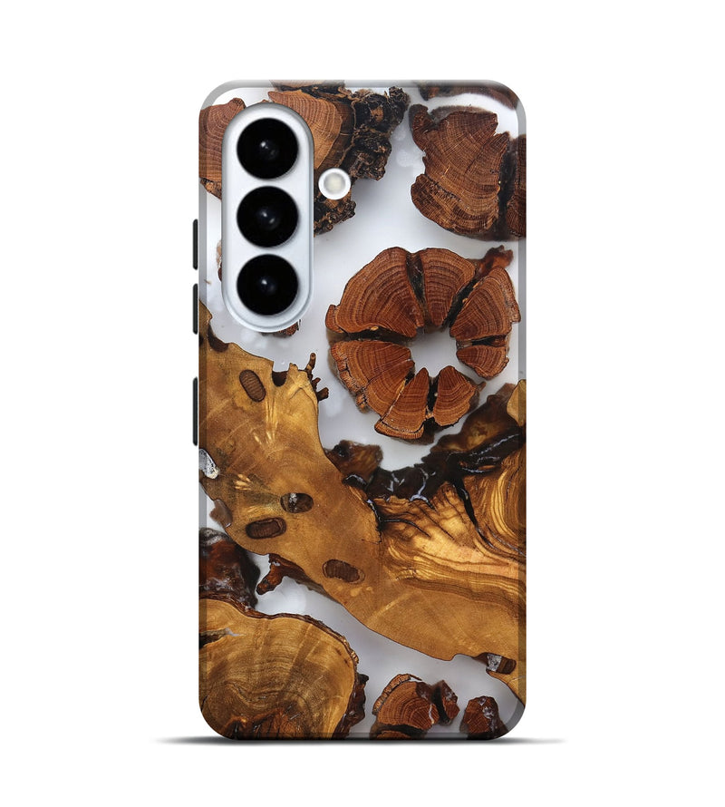 Galaxy S26 Wood Live Edge Phone Case - Cillian (Clear, 823323)
