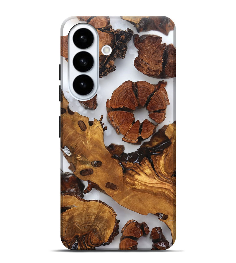 Galaxy S26 Plus Wood Live Edge Phone Case - Cillian (Clear, 823323)