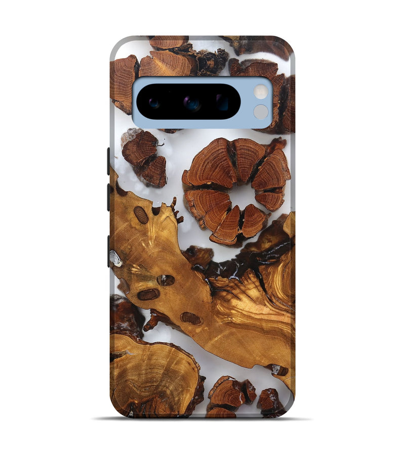 Pixel 8 Pro Wood Live Edge Phone Case - Cillian (Clear, 823323)