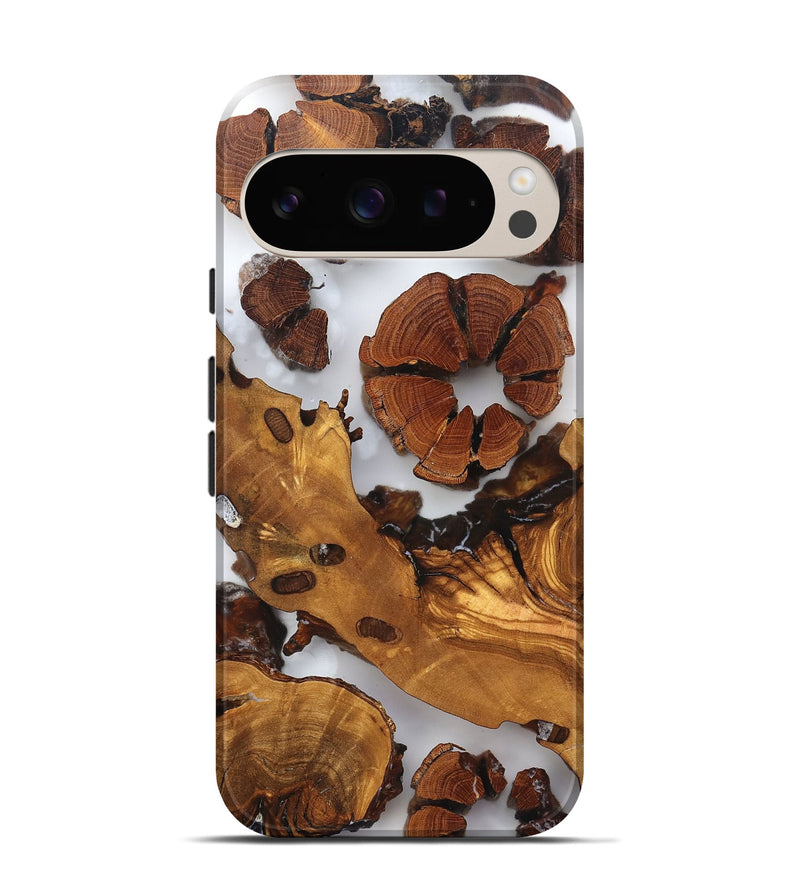 Pixel 9 Wood Live Edge Phone Case - Cillian (Clear, 823323)