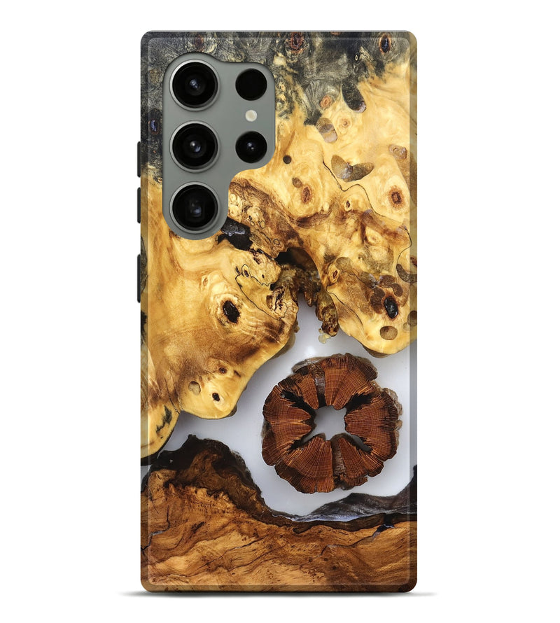 Galaxy S24 Ultra Wood Live Edge Phone Case - Harlee (Clear, 823326)