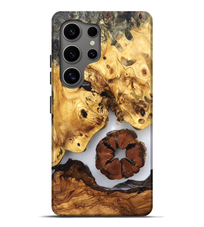 Galaxy S25 Ultra Wood Live Edge Phone Case - Harlee (Clear, 823326)