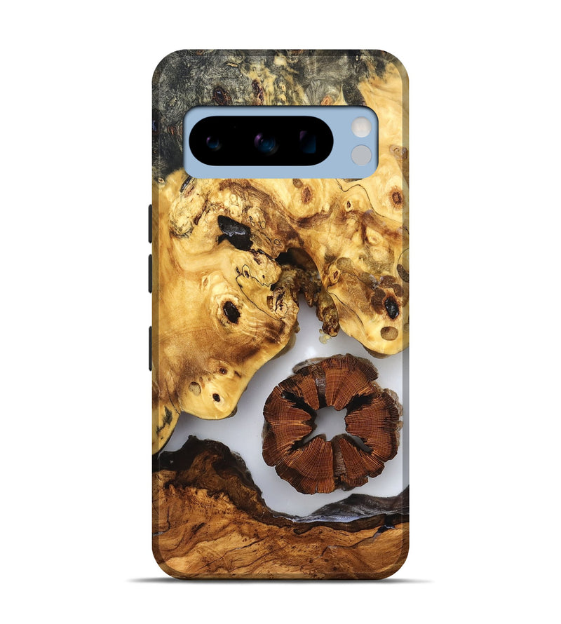 Pixel 8 Pro Wood Live Edge Phone Case - Harlee (Clear, 823326)