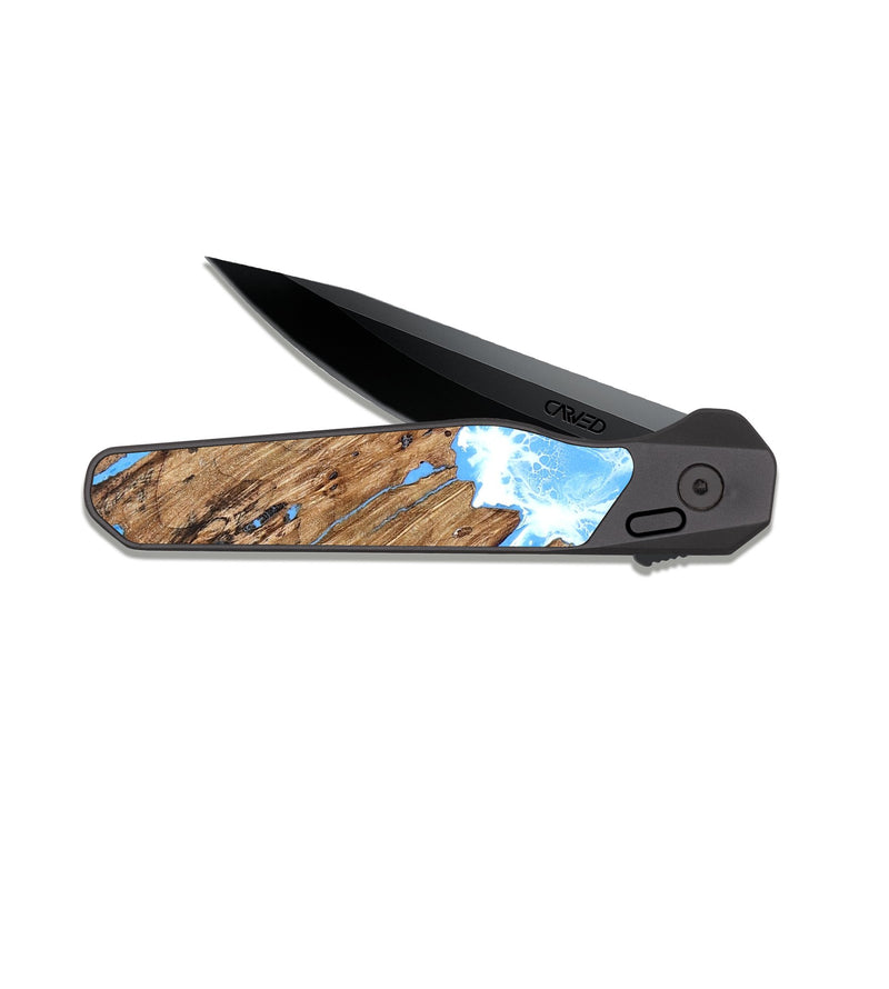 EDC Dark Slate Wood Pocket Knife - Jorge (Coastal, 823328)
