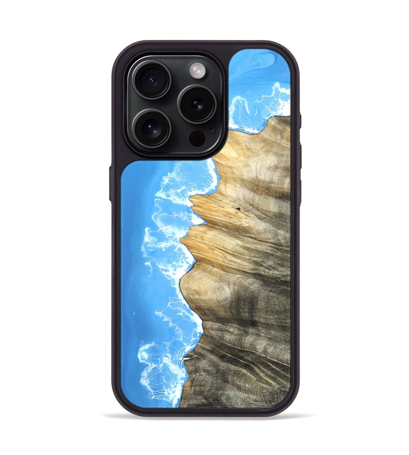 iPhone 15 Pro Wood Phone Case - Kadence (Coastal, 823329)