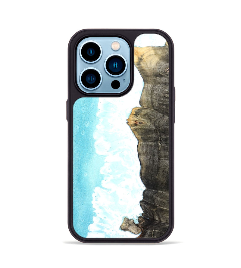 iPhone 14 Pro Wood Phone Case - Tina (Coastal, 823330)