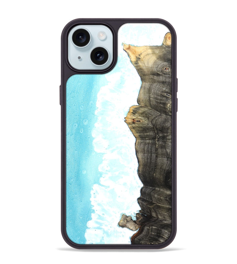 iPhone 15 Plus Wood Phone Case - Tina (Coastal, 823330)