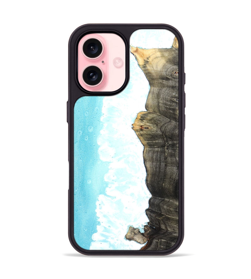 iPhone 16 Wood Phone Case - Tina (Coastal, 823330)