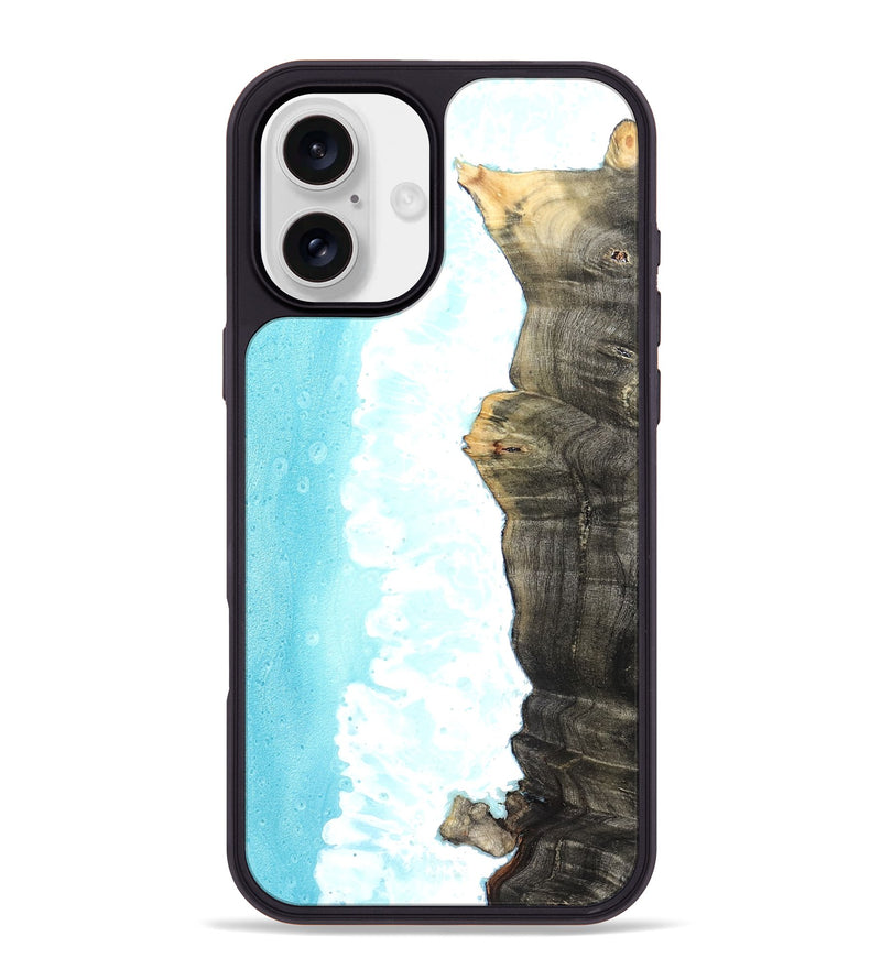 iPhone 16 Plus Wood Phone Case - Tina (Coastal, 823330)