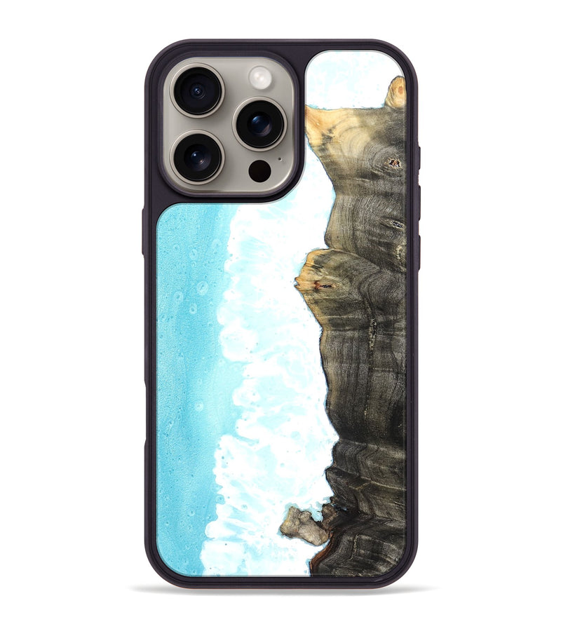 iPhone 16 Pro Max Wood Phone Case - Tina (Coastal, 823330)
