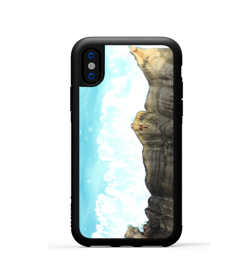 iPhone Xs Wood Phone Case - Tina (Coastal, 823330)