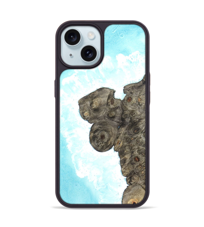 iPhone 15 Wood Phone Case - Christa (Coastal, 823331)