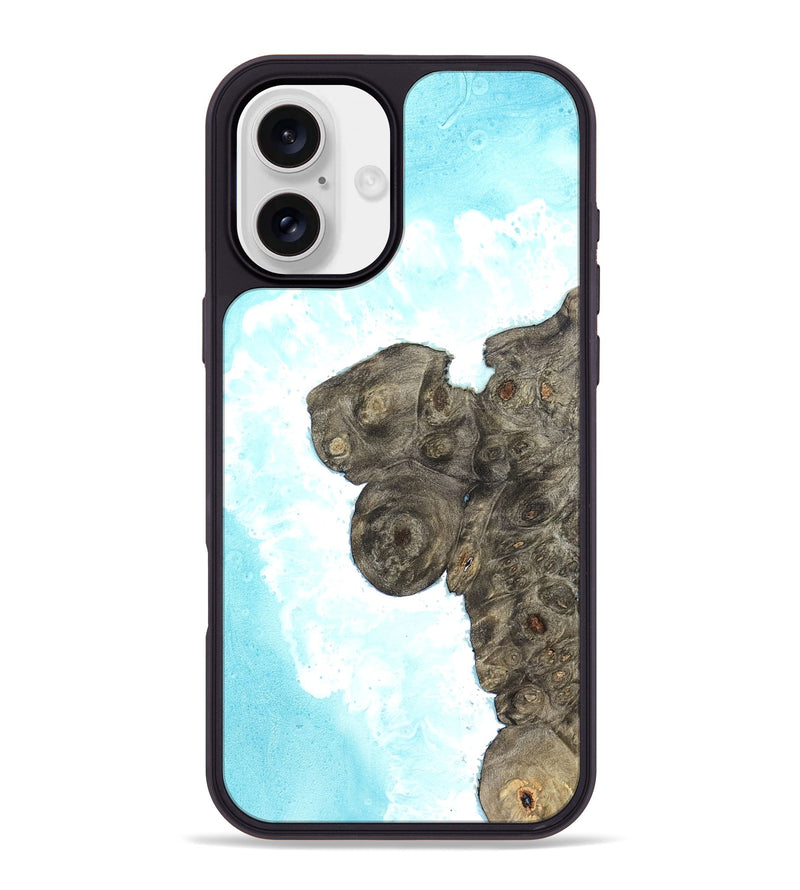 iPhone 16 Plus Wood Phone Case - Christa (Coastal, 823331)