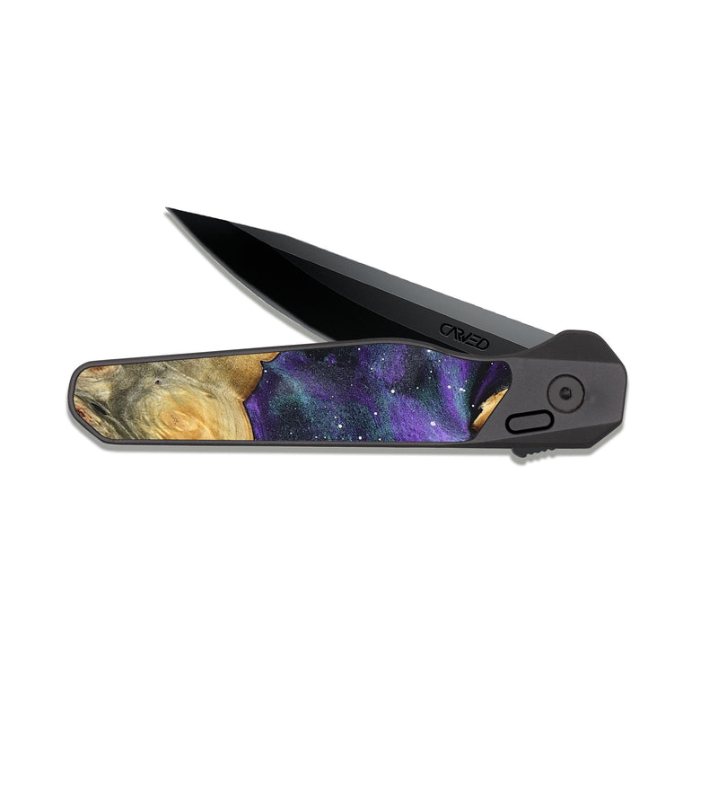 EDC Dark Slate Wood Pocket Knife - Freeman (Cosmos, 823332)