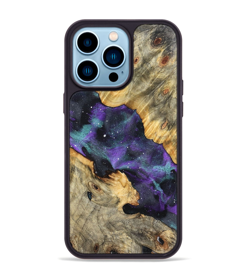 iPhone 14 Pro Max Wood Phone Case - Freeman (Cosmos, 823332)