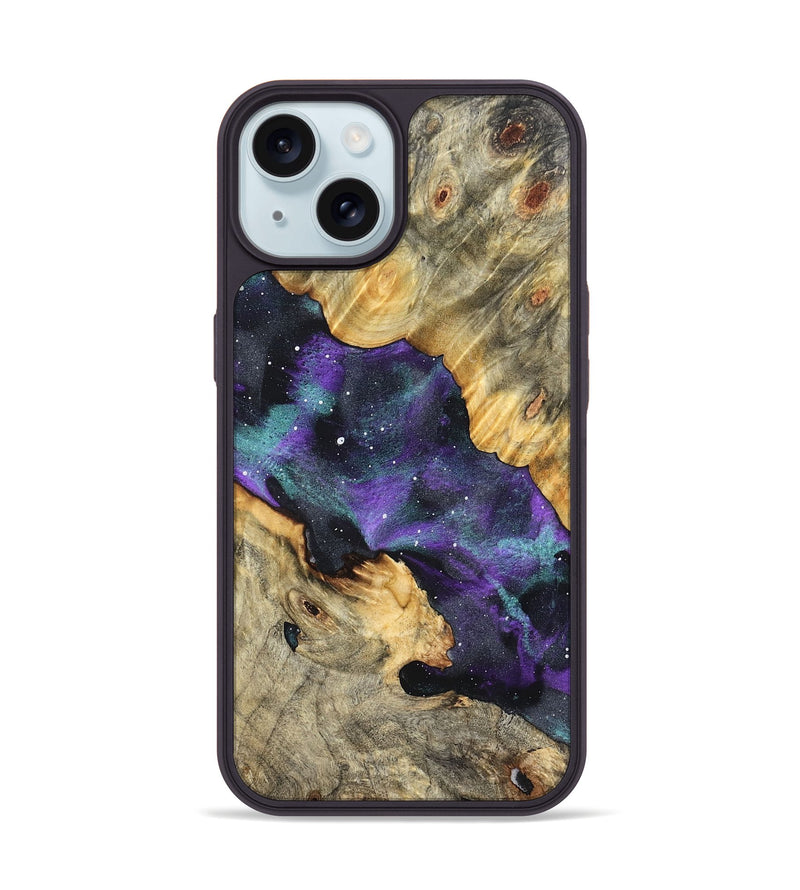 iPhone 15 Wood Phone Case - Freeman (Cosmos, 823332)