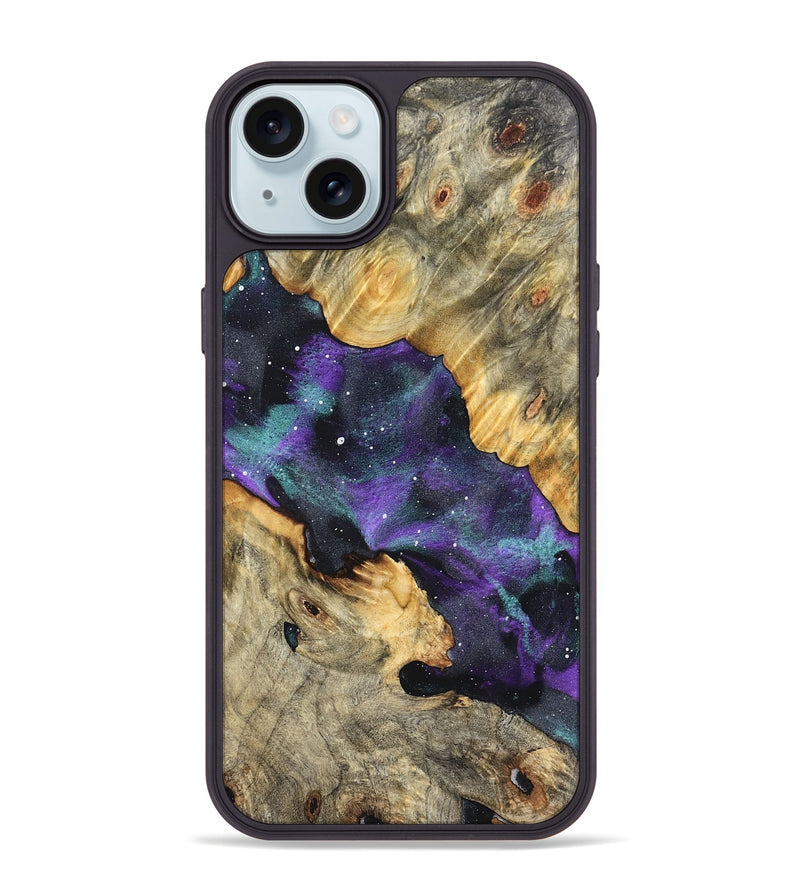 iPhone 15 Plus Wood Phone Case - Freeman (Cosmos, 823332)