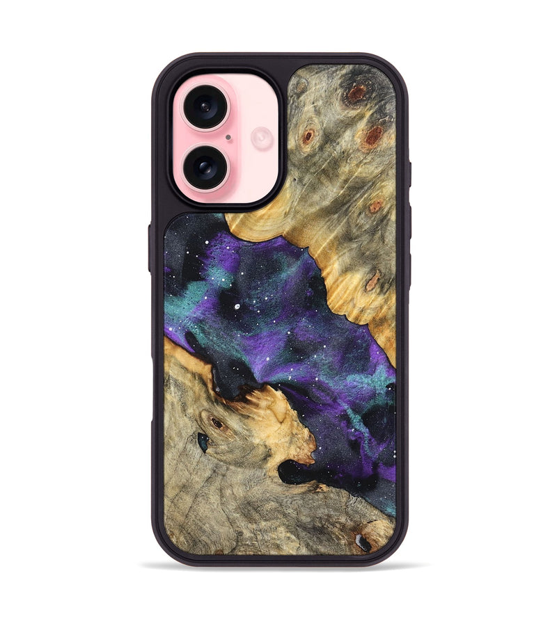 iPhone 16 Wood Phone Case - Freeman (Cosmos, 823332)