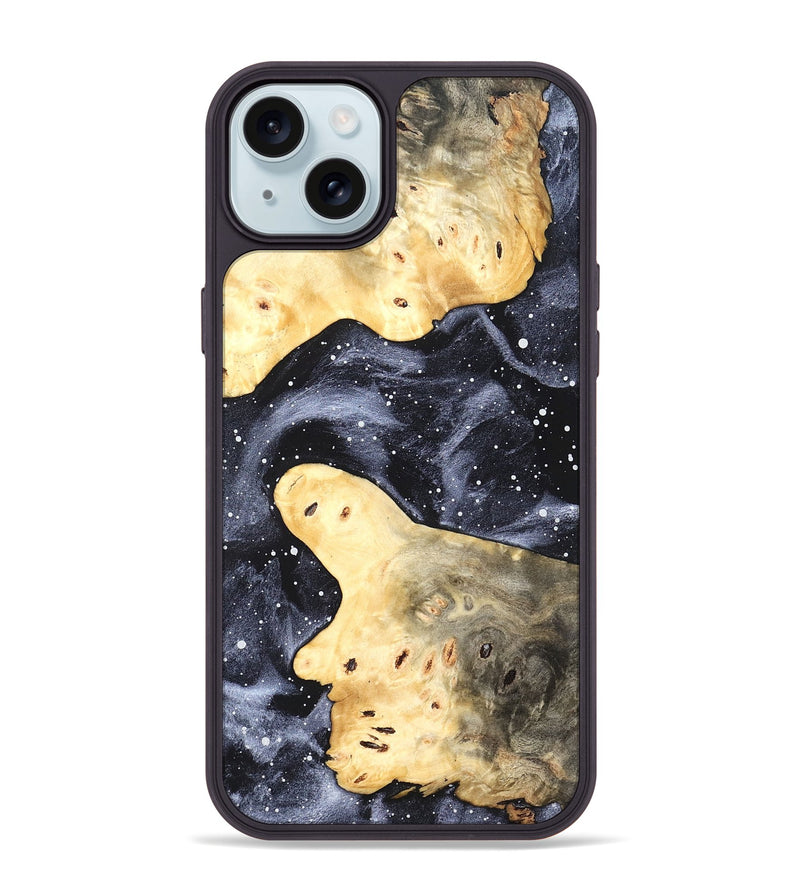 iPhone 15 Plus Wood Phone Case - Breanne (Cosmos, 823334)