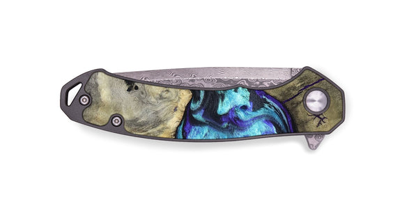 EDC Wood Pocket Knife - Laylani (Purple, 823336)