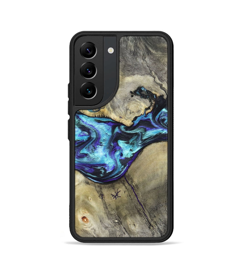 Galaxy S22 Wood Phone Case - Laylani (Purple, 823336)