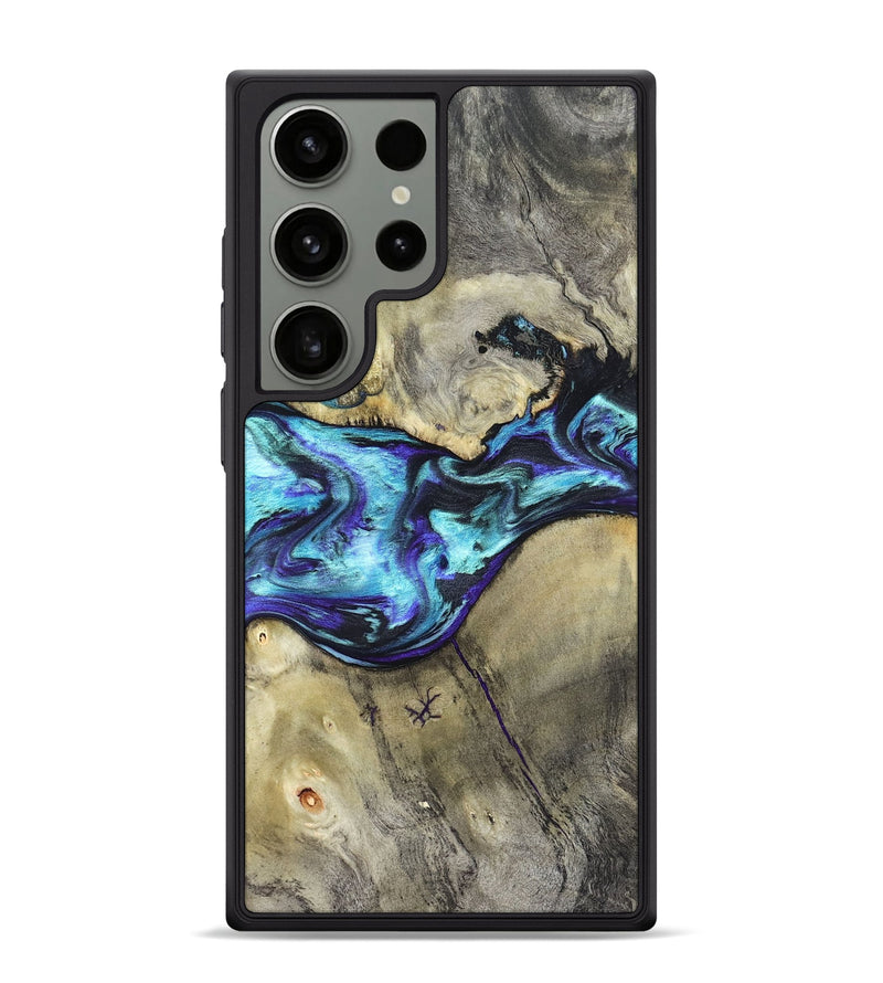 Galaxy S24 Ultra Wood Phone Case - Laylani (Purple, 823336)