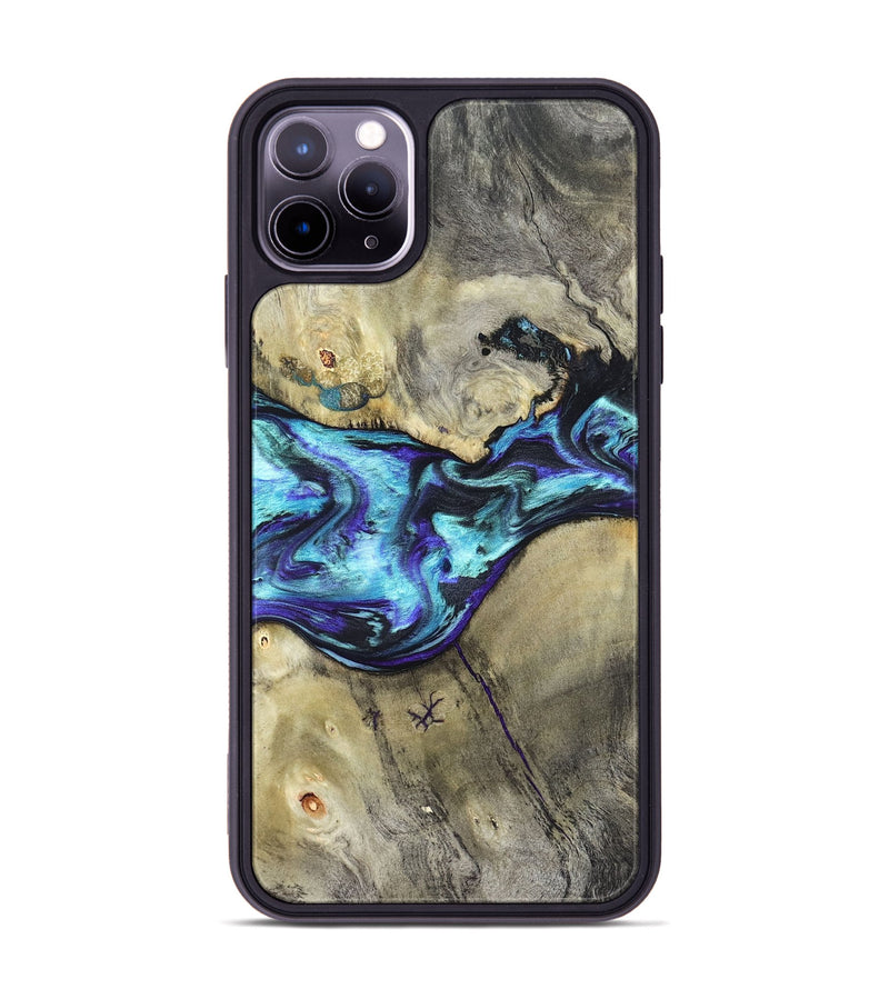 iPhone 11 Pro Max Wood Phone Case - Laylani (Purple, 823336)