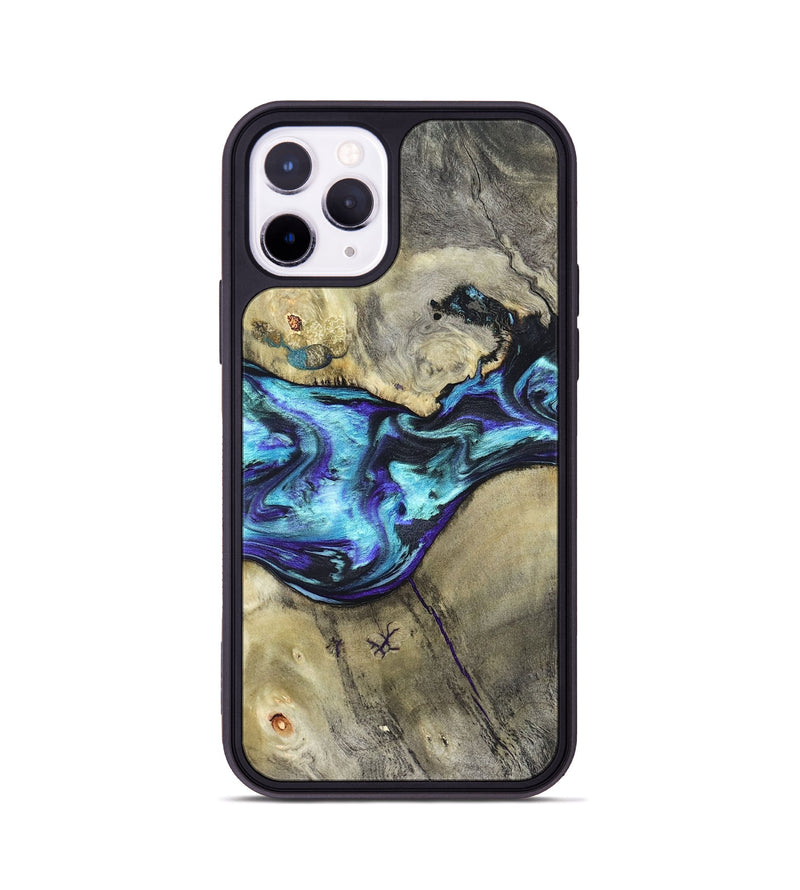 iPhone 11 Pro Wood Phone Case - Laylani (Purple, 823336)