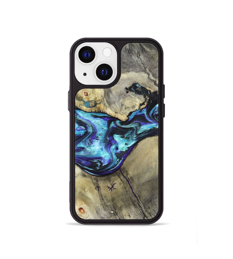 iPhone 13 mini Wood Phone Case - Laylani (Purple, 823336)