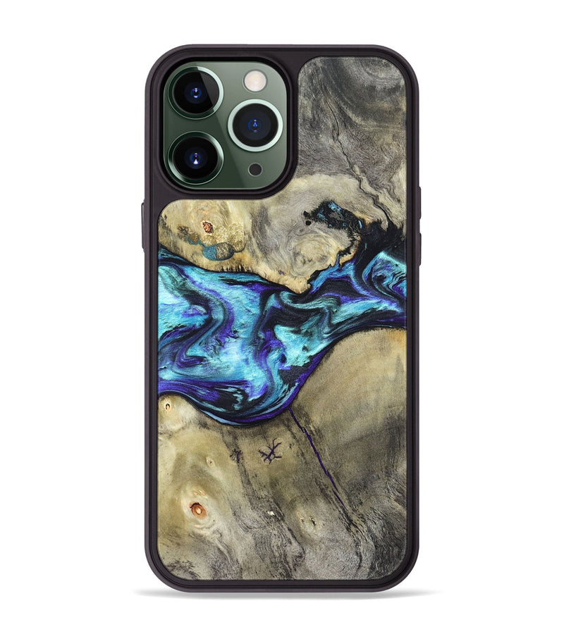 iPhone 13 Pro Max Wood Phone Case - Laylani (Purple, 823336)