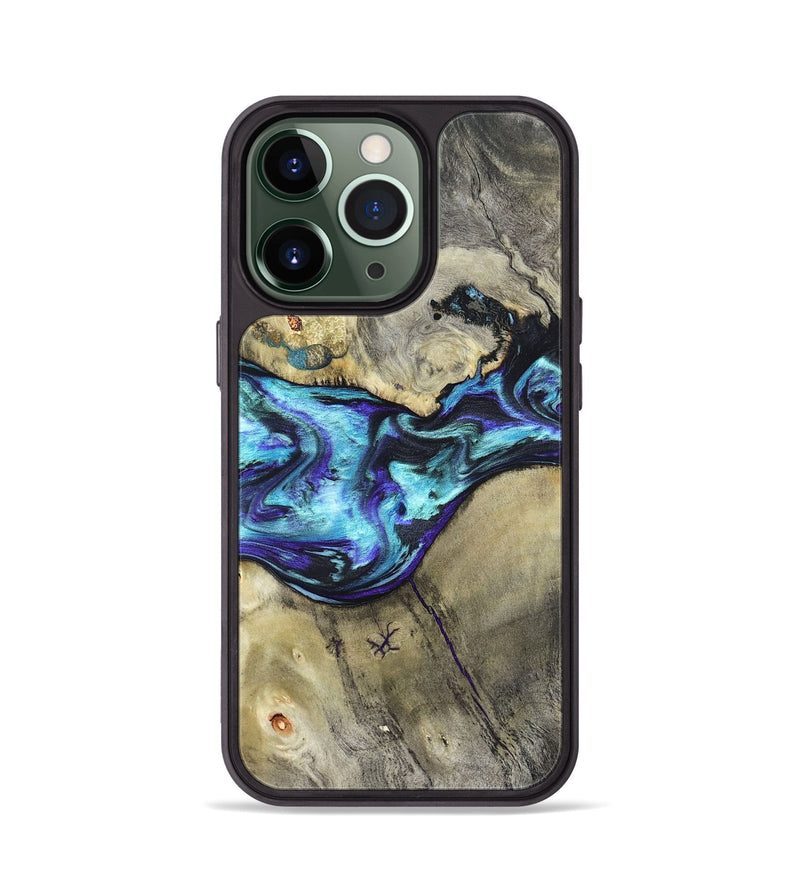 iPhone 13 Pro Wood Phone Case - Laylani (Purple, 823336)